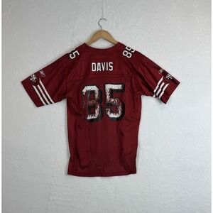 Reebok‎ Red San Francisco 49ers Vernon Davis Jersey Fits Small